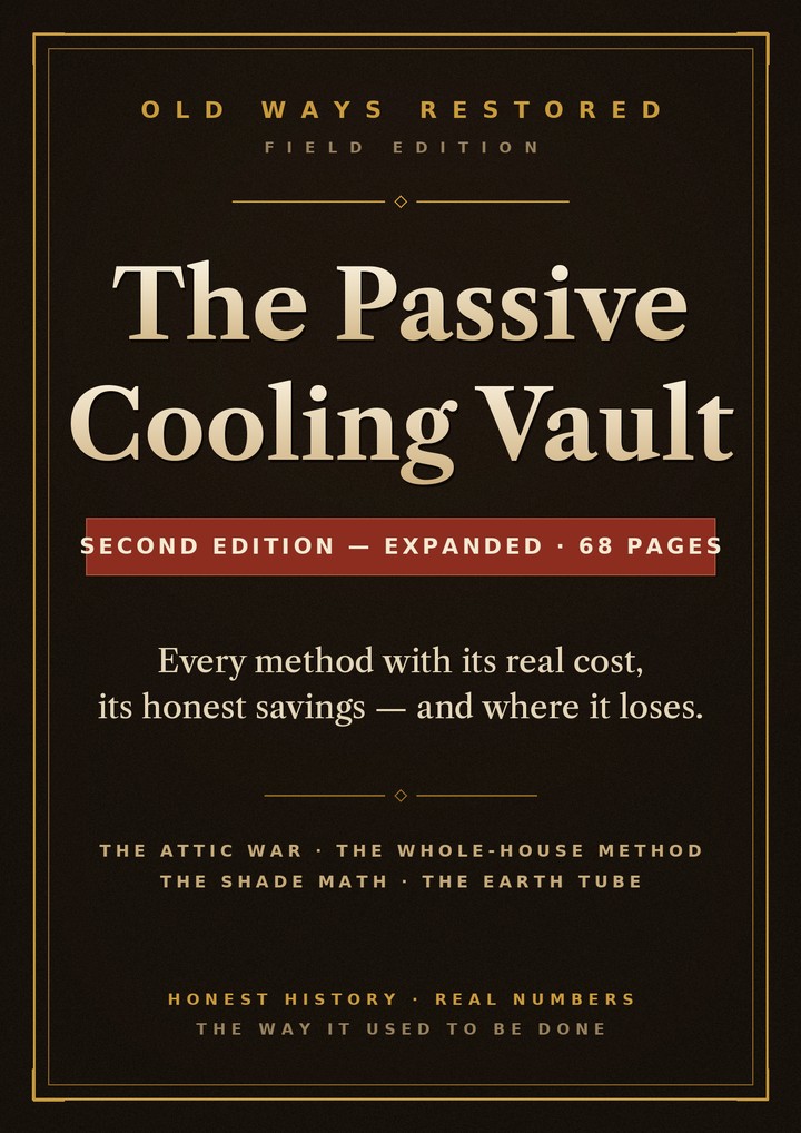 The Passive Cooling Vault — Second Edition cover